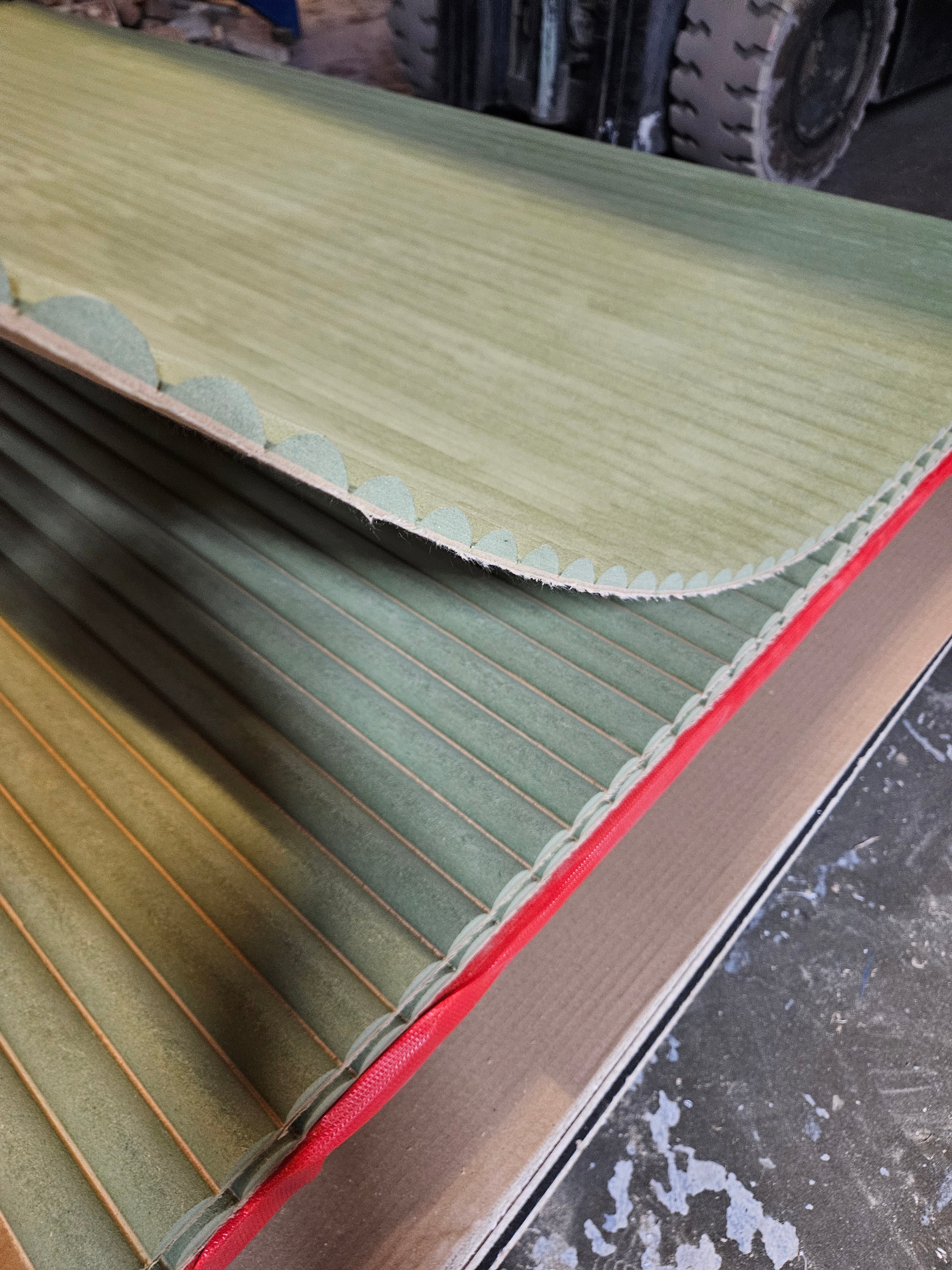 Flexible Ribbed Fire Rated MDF Panels Flexible Ribbed Fire Rated MDF Panels